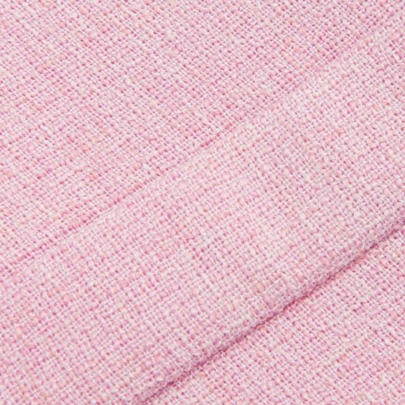 New CIDER Pink linen halter Vest with Pearl button accents, size L - Picture 9 of 9